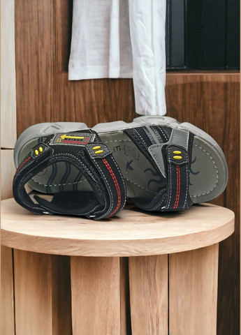 Відкриті спортивні босоніжки сандалі для хлопчика ТОМ М 9337А чорні 34-22см Tom.M (285720337)