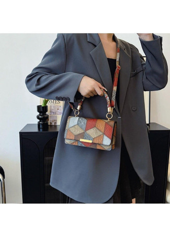 Кроссбоди из эко-кожи с геометрическим рисунком P2-15119230R Lilly (369892904)