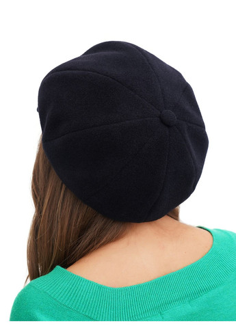 Кепка женская восьмиклинка тёмно-синяя шерстяная VECONS Восьмиклинка — додає об'єму та стильності (319170492)