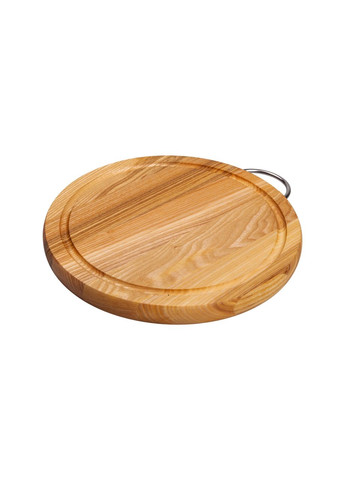 Обробна дерев'яна дошка кругла 25 см ясен C8W250 Jooki (358705936)