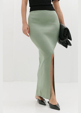 Довга в'язана спідниця з розрізом спереду Arjen (294907110)