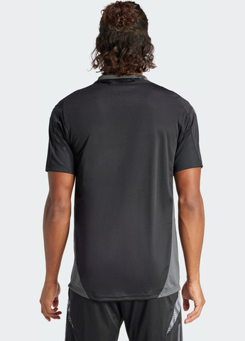 Черный демисезонный спортивный лонгслив adidas с логотипом