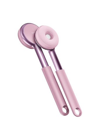 Звукова світлодіодна щітка для всього тіла Sonic LED Full-Body Brush&Intensive Exfoliator 9в1 pink GESKE (341525993)