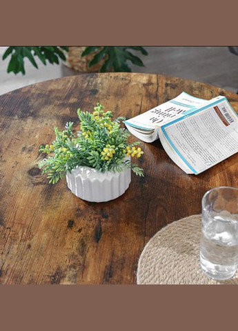 Журнальный столик Fleksi круглый в стиле Loft Leobert (301865888)