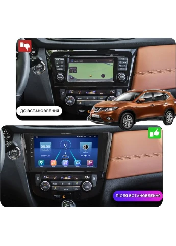 Штатная магнитола для Nissan X-Trail III Рестайлинг 2017-н.в. экран 10" 6/128Gb 4G Wi-Fi GPS Top Lesko (378941130)