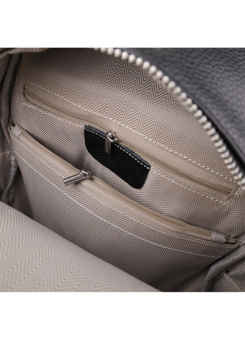 Цікавий жіночий рюкзак з натуральної шкіри 23059 Чорний Vintage (356452103)