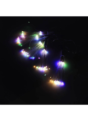 Світлодіодна зовнішня внутрішня гірлянда штора феєрверк салют від мережі 8 режимів світіння 3х0.30 м 500LED (478758-Prob) RGB Unbranded (311480991)