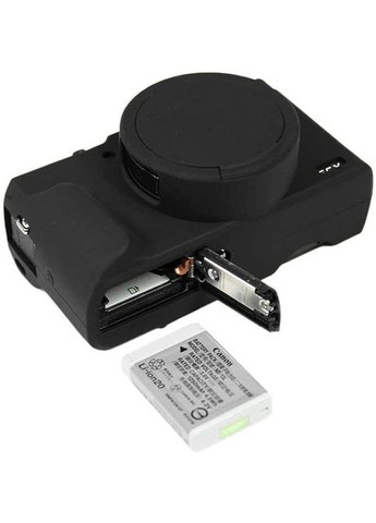 Защитный силиконовый чехол с крышкой для фотоаппаратов G5X Mark II Canon (372476313)