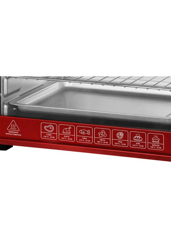 Духовка ILEO-0038R (38 л, красная) INTERLUX (361311158)