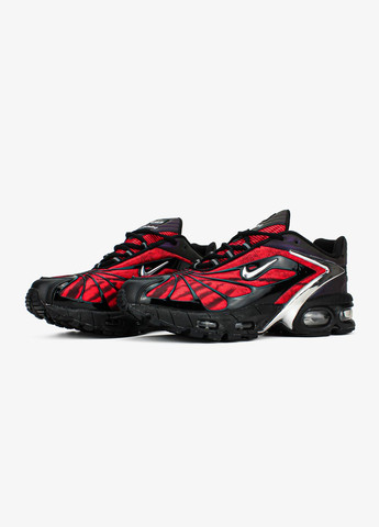 Червоні Осінні кросівки чоловічі nike air max tailwind 5 x skepta red black | найк аір макс теілвінд 5 х скепта червоні No Brand