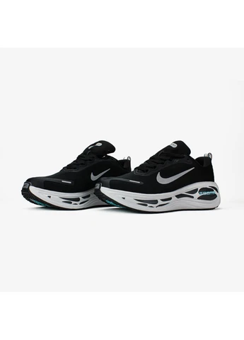 Чорні кросівки чоловічі nike zoomx vomero 18 black | найк аір зум вомеро 18 чорні демісезон No Brand