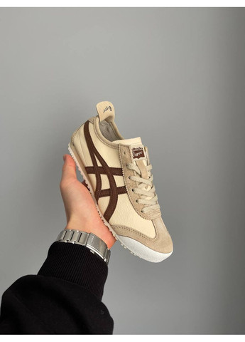 Кросівки жіночі Asics Onitsuka Tiger Mexico 66 'Beige Suede Brown' | Асікс Онітцука Тайгер бежеві No Brand бежеві демісезони (361081620)