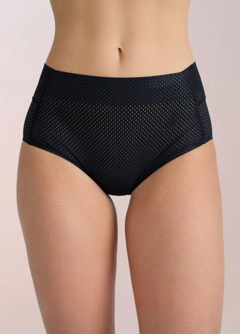 Труси з ефектом push-up чорні безшовні (70140) FitFiesta (341485624)