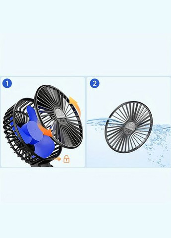 Настільний вентилятор від USB 3 швидкості ZLS-USB77 синій No Brand (316714918)