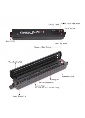 Вакуумний пакувальник NEW Vacuum Sealer ZKFK-001 вакууматор No Brand (381400043)