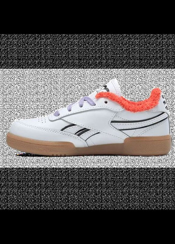 Белые всесезонные кроссовки детские, club c revenge - 27.5 Reebok