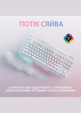 Клавиатура беспроводная G715 Linear White (920-010692) Logitech (322718315)