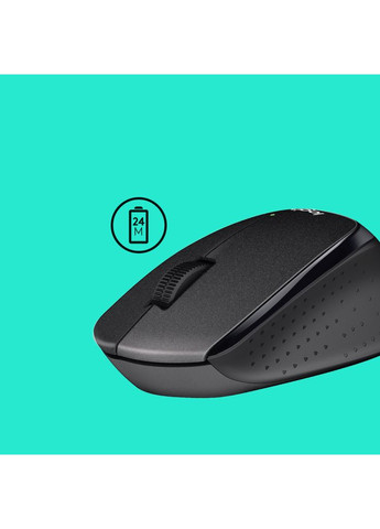 Мышка (m432341) Logitech B330 Silent plus Black (369032459)