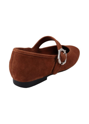 Cindy Туфли женские рыжие натуральная замша коричневый з, — (322629231)