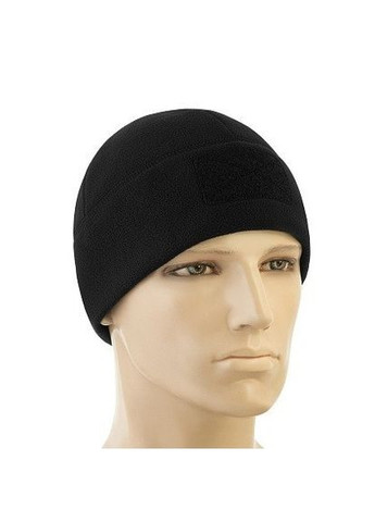 Шапка Watch Cap Elite фліс (320г/м2) з липучкою Black Розмір M-TAC (311202070)