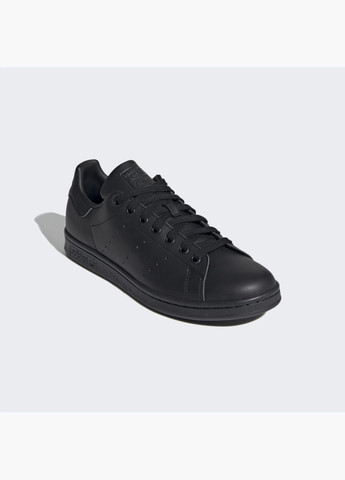 Черные всесезонные кроссовки унисекс stan smith black fx5499 adidas