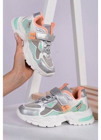 Бірюзові осінні кросівки дитячі бірюзові BBT