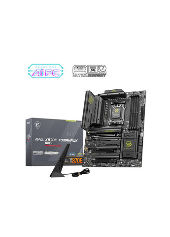 Материнcька плата MAG X870E TOMAHAWK WIFI sAM5 X870E 4xDDR5 M.2 HDMI WiFi BT ATX MSI (364872155)