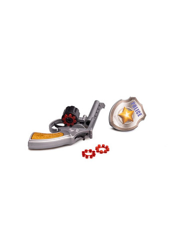 Іграшковий револьвер "Mr. K" 237GG з пістонами Golden Gun (307838691)