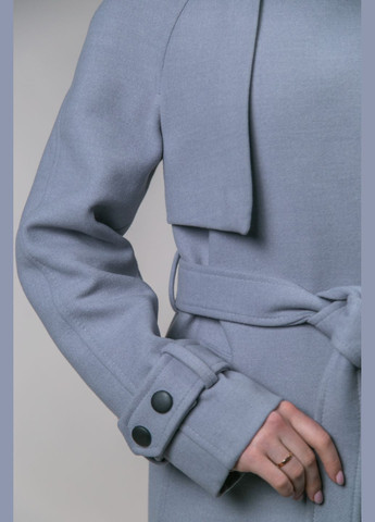 Светло-серое демисезонное Пальто демисезонное CHICLY