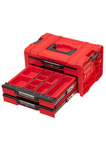 Ящик для інструментів System PRO Drawer 3 Toolbox 2.0 Expert RED (5901238257509) Qbrick (316466040)