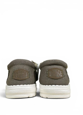 Хаки мокасины wally y marlin aluminum/morel brown (43647-1uj),, размер 38 (us j5), стелька 25 см Hey Dude