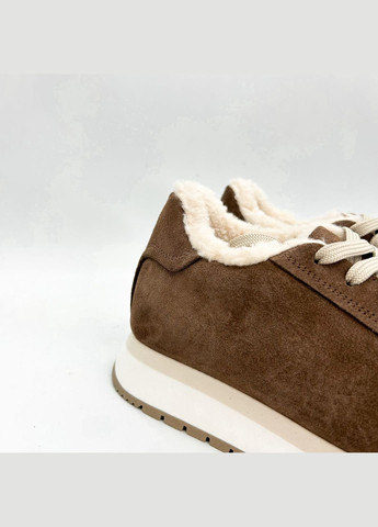 Кросівки (р) Замшa 0-1-1-348-14 Danler темно-коричневі зими (328836751)