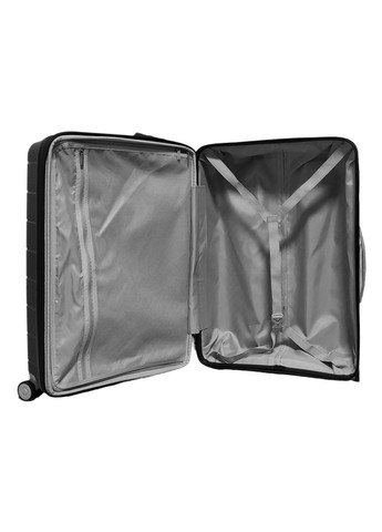 Чемодан средний M полипропилен 20303 66×46×28см 71+13л Темно-синий Snowball (297643465)