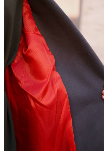 Сіре демісезонне Жіноче кашемірове пальто з поясом Vakko