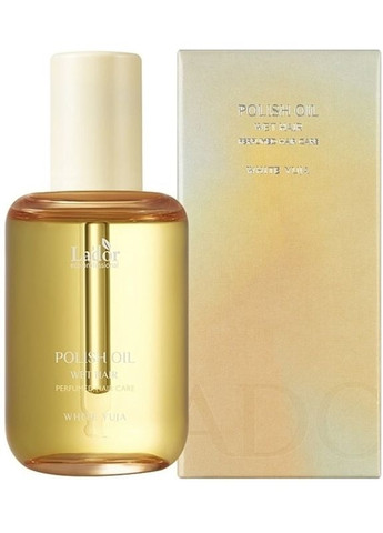 Парфюмерное масло для волос "Абрикос" Polish Oil Wet Hair White Yuja 80ml (2-1125937) La'dor (369792325)