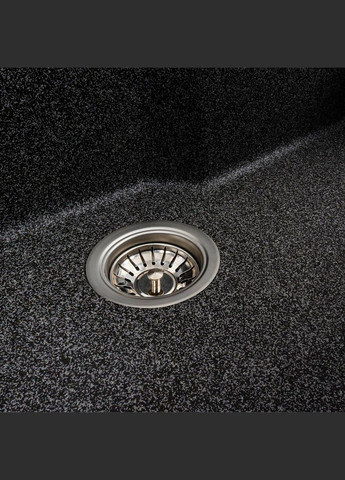 Кухонная мойка гранитная матовая 7545 NIKA Графит Valeso (342069579)