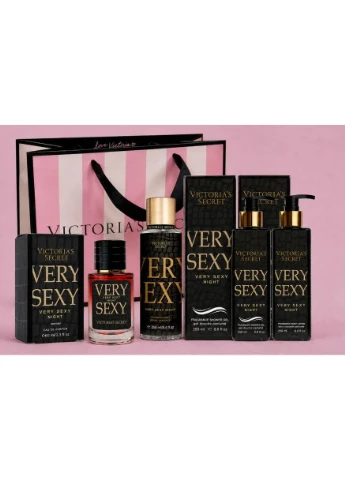 Парфюмированный набор Very Sexy Night в подарочном пакете No Brand (392412656)