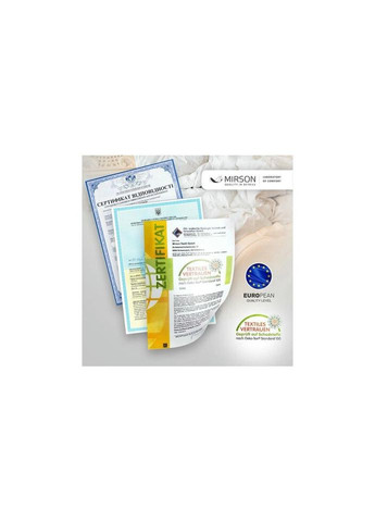 Одеяло с эвкалиптовым волокном №1401 Valentino Hand Made Зимнее 172x205 см (2200001535367) Mirson (315028042)