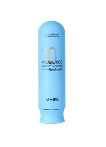Бальзам для объема волос с пробиотиками 10 PROBIOTICS PERFECT VOLUME TREATMENT 300 мл MASIL (289134719)