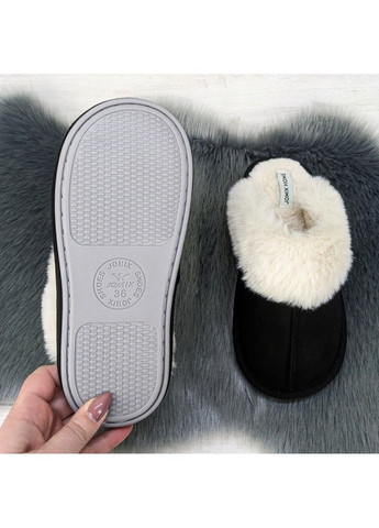 Тапочки жіночі домашні замшеві з хутряним опушенням Jomix (303397272)