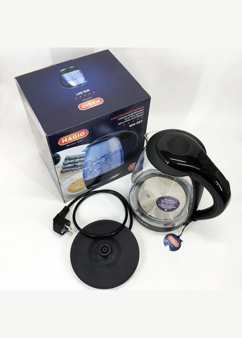 Чайник прозрачный с подсветкой, маленький Magio MG-501 (293246482)