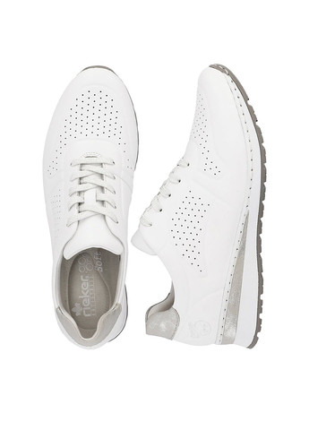 Білі літні весняні кросівки Rieker