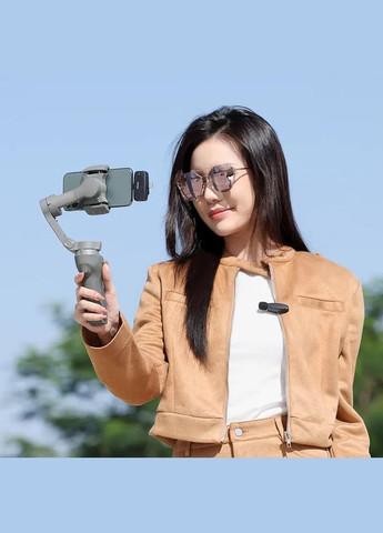 Мікрофон бездротовий 3в1 iPhone/Android/камера подвійний 50м V6 kr Ulanzi (304530503)