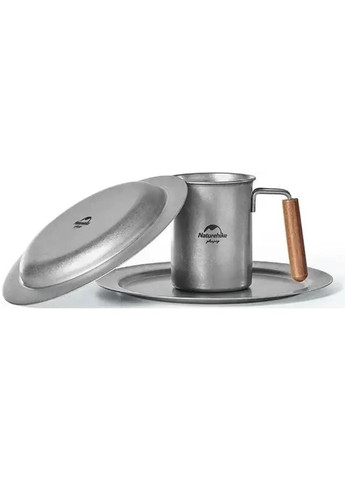 Кружка з дерев’яної ручкою NH21SJ001 350мл Naturehike (316437145)