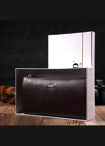 Практичный мужской клатч из натуральной кожи флотар 22051 Bond (298570765)