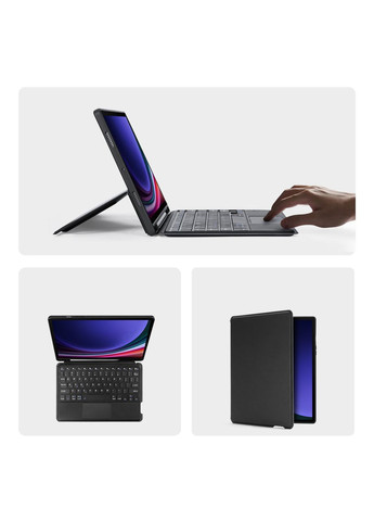 Чохол клавіатура Bluetooth 5.0 Keyboard для Samsung Galaxy Tab S9 11'' (X710/X716B) Black Dux Ducis (324234573)