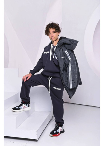 Подростковый костюм тройка со светоотражающими лентами ЗАМЕРЫ В ОПИСАНИИ DK/DL Мода без кордонів (369529761)