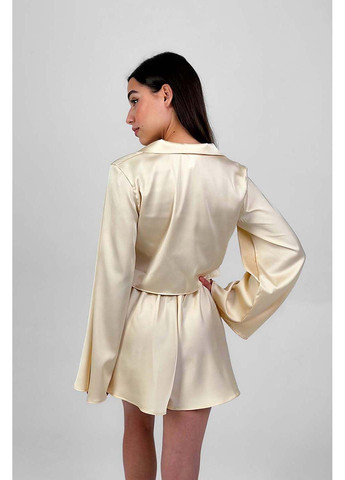 Бежева піжама з шовку joy Perfect Female