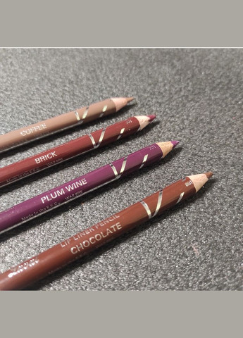 Олівці для губ Laval Lip liner pencil - Brick 601 0.9г No Brand (302497672)