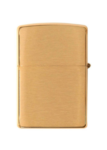 Комплект Зажигалка 168 CLASSIC armor brushed brass + Подарочная упаковка + Бензин + Кремни Zippo (322340188)